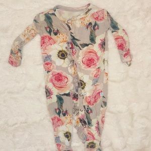 Posh Peanut NB Footed Pajama
